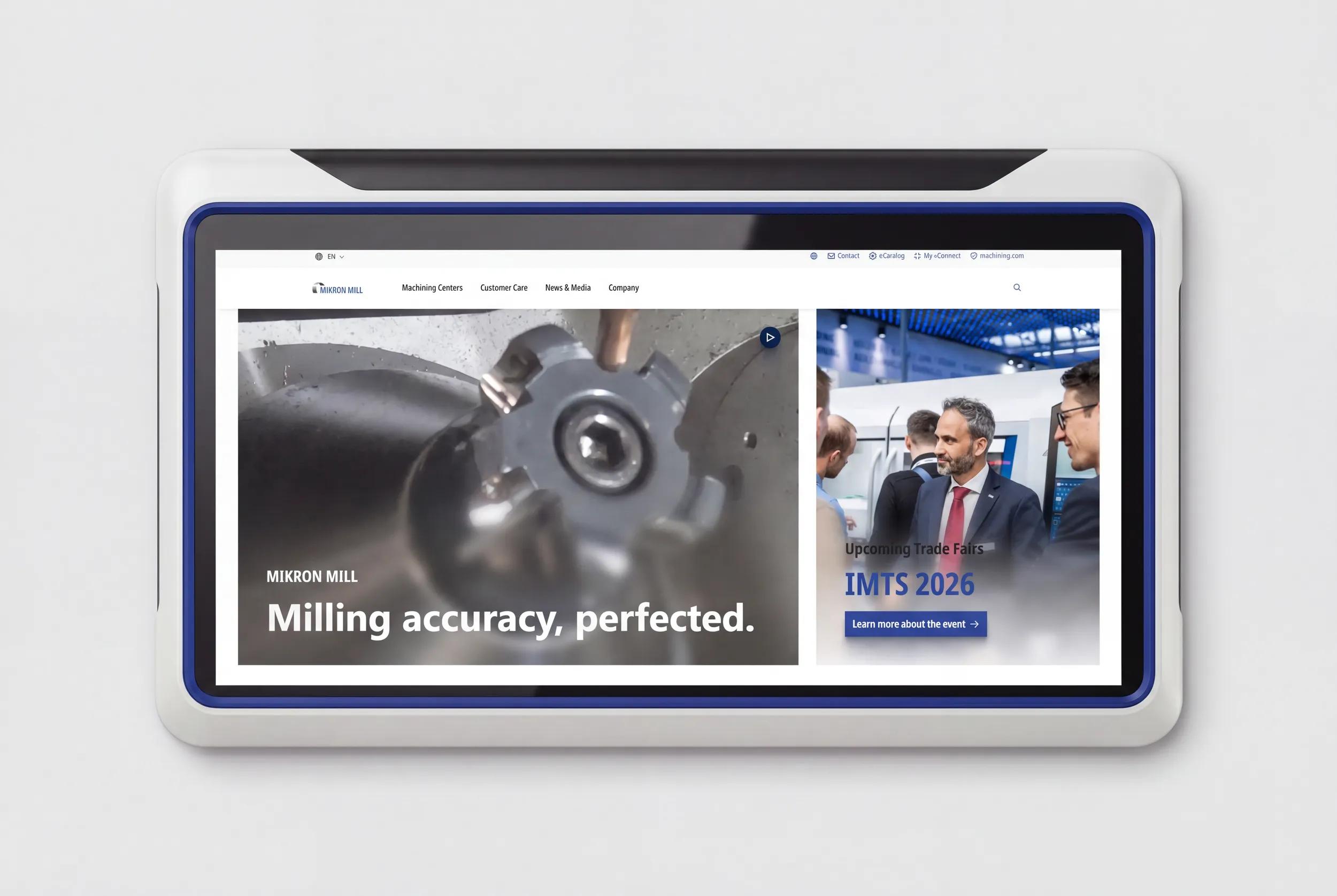 mikron-mill-website