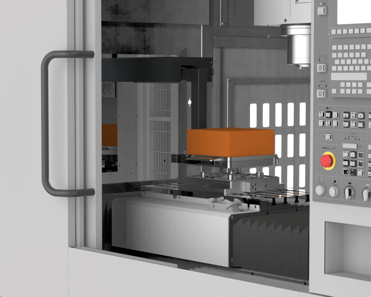 system-3r-automation WorkPal-1-DFX Chuck Loading