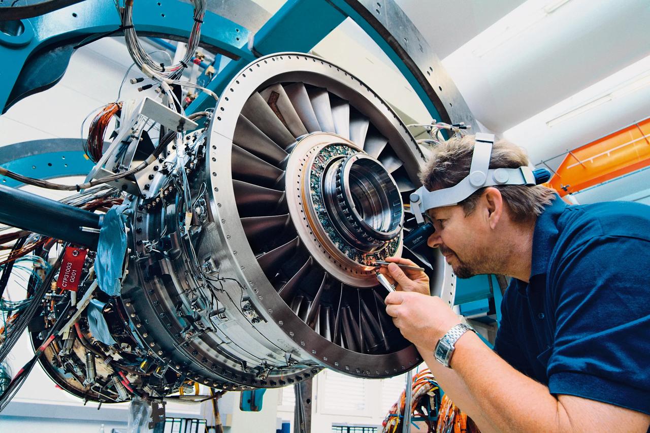 MTU Aero Engines, Germany's leading engine manufacturer, is responsible for the TP400-D6 intermediate-pressure compressor.