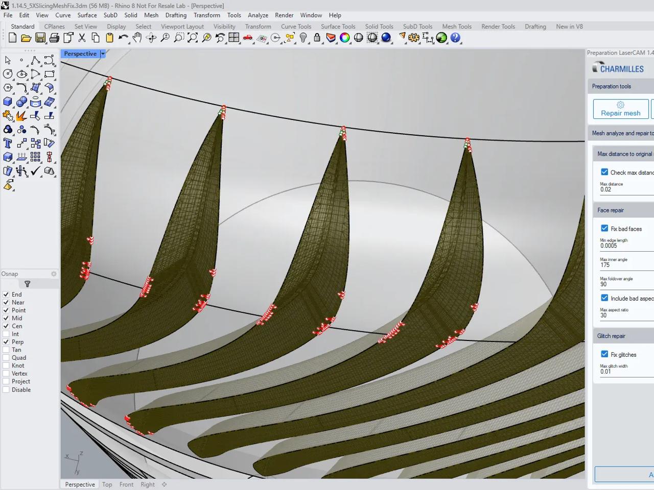 charmilles-lasersuite360-v.1.14.5- meshfix-demo-day